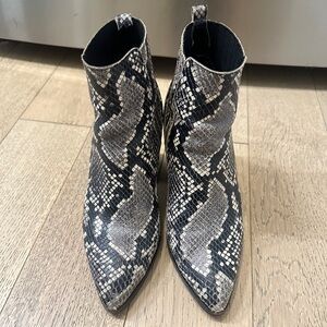 Marc Fisher Alva Snake booties